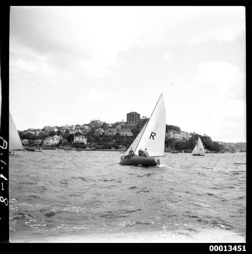 18-foot skiff RESULT on Sydney Harbour