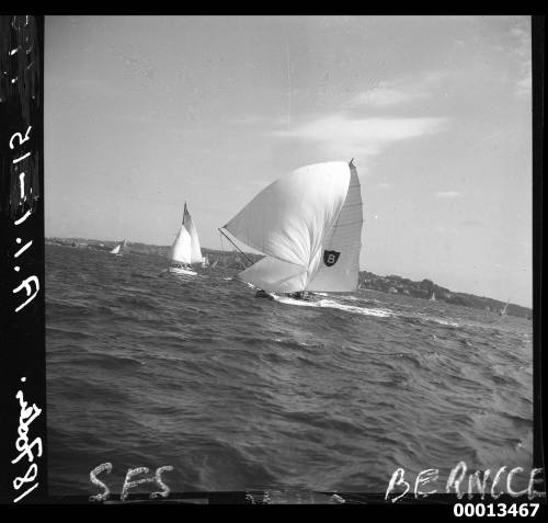 18-foot skiff BERNICE on Sydney Harbour