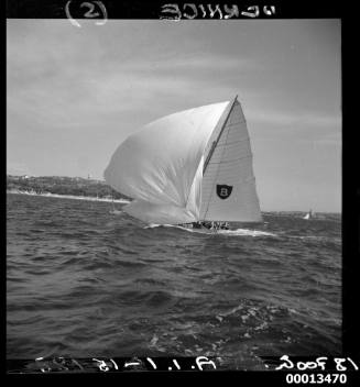 18-foot skiff BERNICE on Sydney Harbour