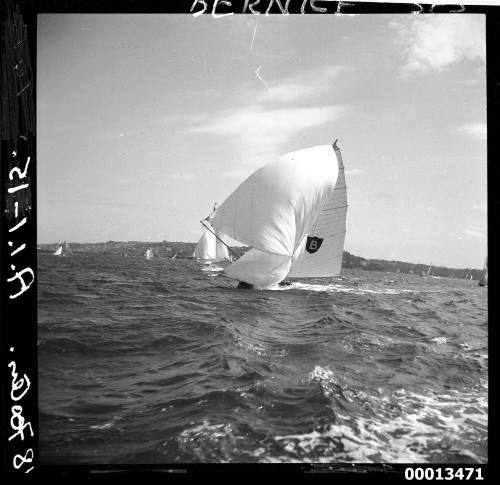 18-foot skiff BERNICE on Sydney Harbour