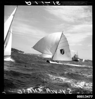 18-foot skiff SYLVIA CHASE on Sydney Harbour