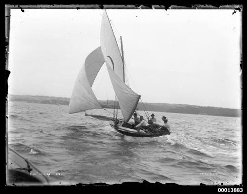 14-footer CLIO on Sydney Harbour