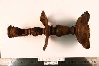 Candlestick from the wreck of the VERGULDE DRAECK