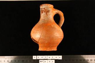 Salt glazed jug from the wreck of the BATAVIA