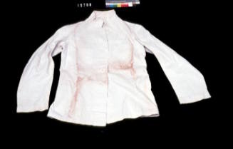 Commander Geoffrey Haggard's white tunic