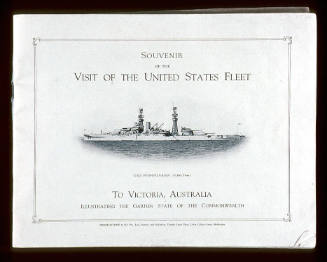 Souvenir of the Visit of the United States Fleet to Victoria, Australia 1925