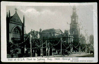 Visit of USA Fleet to Sydney - George Street