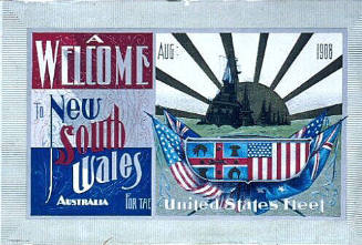 A welcome to New South Wales, Australia, for the United States Fleet  - Aug: 1908