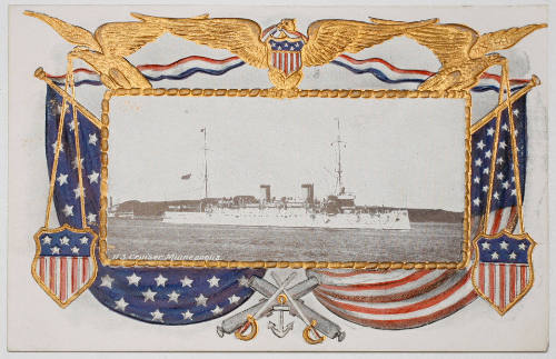 U.S. cruiser MINNEAPOLIS