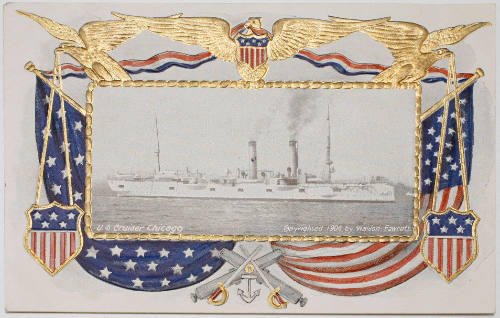 U.S. cruiser CHICAGO