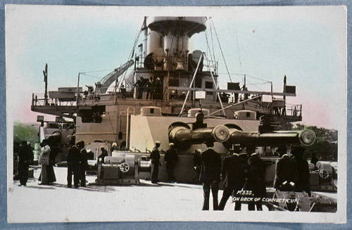 On deck of CONNECTICUT