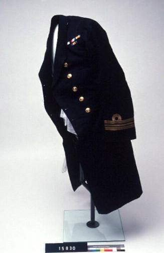 Frock coat owned by Commander Haggard