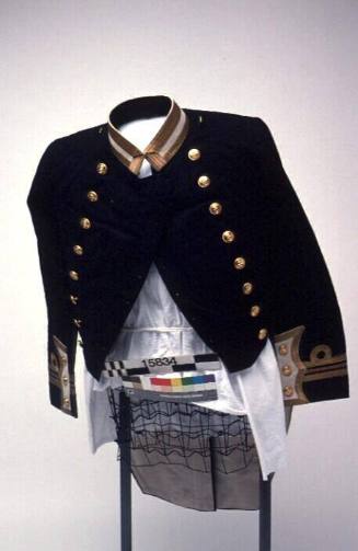 Commander Geoffrey Haggard's full dress coat