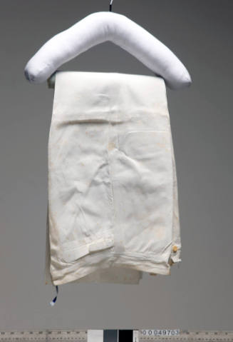 White uniform trousers