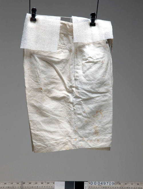 White uniform shorts