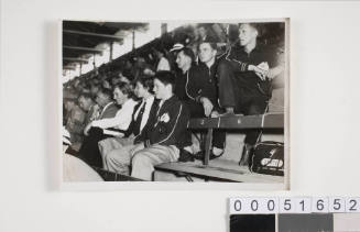 Australian champion swimmers at a swimming event