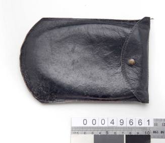 Leather case for slippers