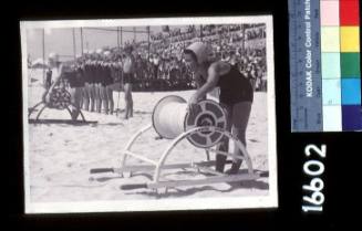 Cottesloe Ladies Surf Club in competition