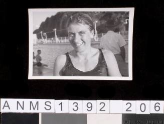 Woman by a swimming pool in Townsville