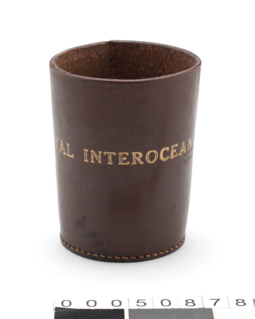 Royal Interocean Lines dicing cup