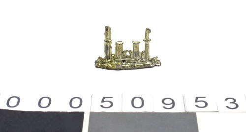 Two funnelled ship token for Game of the New U.S. Merchant Marine