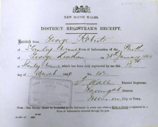 Collection of personal papers relating to the naval career of George Leatham Roberts