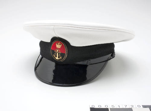 Naval Board cap featuring official insignia