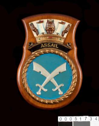 HMAS ASSAIL ship's badge