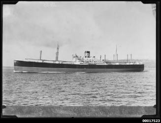 SS SUSSEX at sea