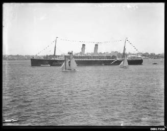 ORMONDE moored on Sydney Harbour