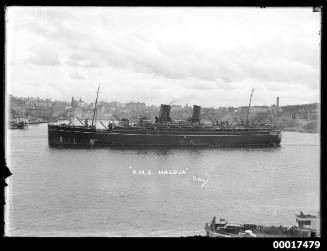 RMS MALOJA in Sydney Cove