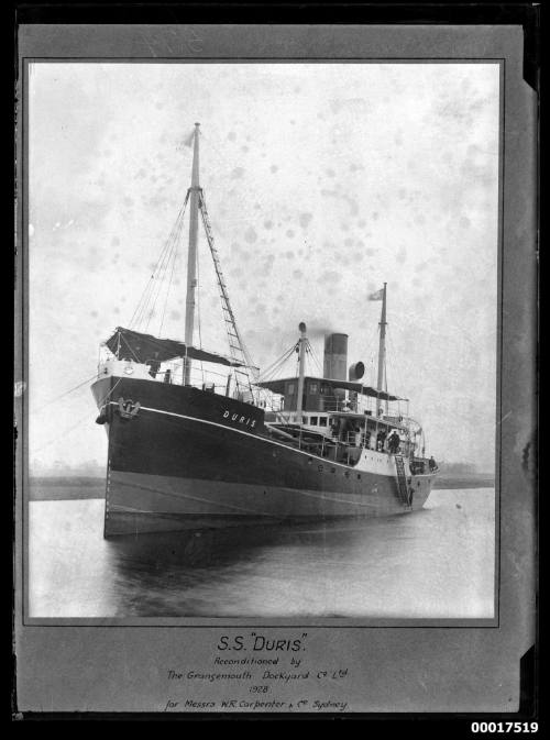 SS DURIS on Sydney Harbour