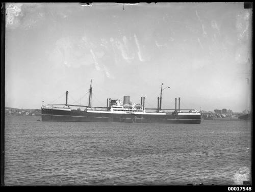 OTAIO moored in Sydney Harbour