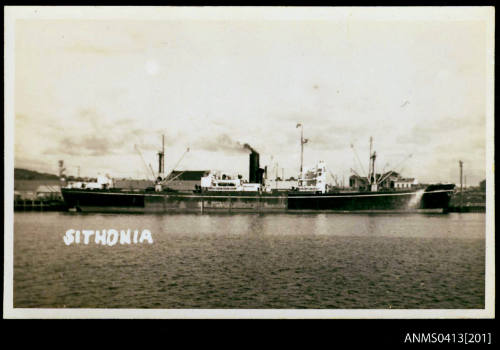 Photograph depicting the ship called SITHONIA