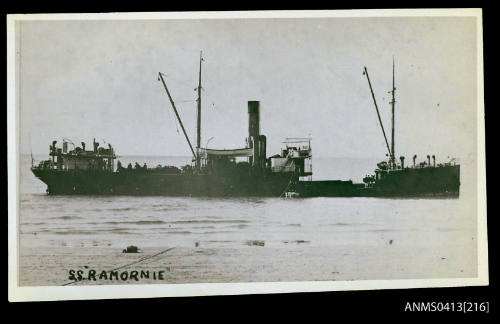 A general cargo vessel RAMORNIE