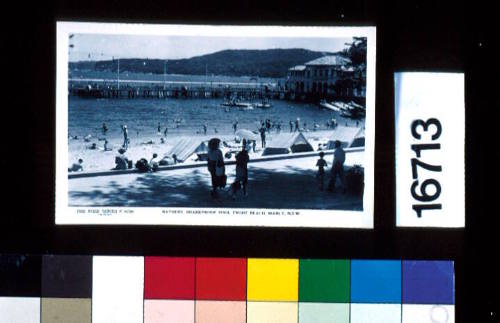 Bathers, sharkproof pool front beach, Manly, NSW