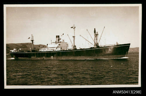 Photograph of the cargo ship CUFIC