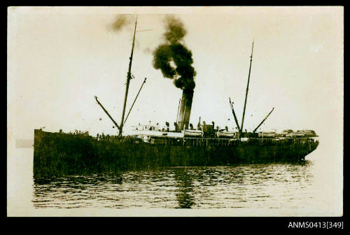 Photograph depicting passenger ship SS MONOWAI