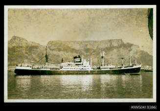Photograph of the cargo ship CLAN SUTHERLAND