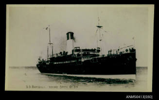 Cargo passenger ship BOMBALA