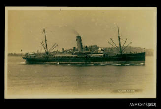SS ULIMAROA, Huddart Parker Line