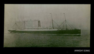 Photograph of the passenger ship CERAMIC