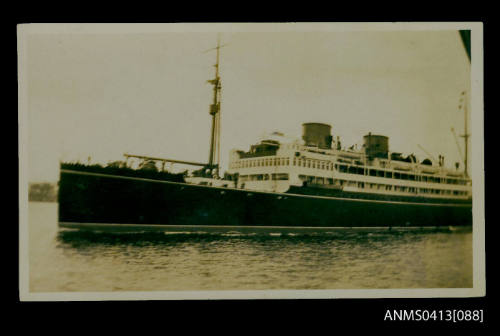 MV WANGANELLA in Sydney February 1934