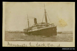 Passenger ship TSS KATOOMBA