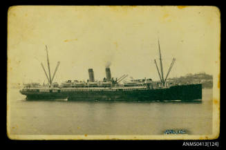 Photograph of the passenger ship MAHENO