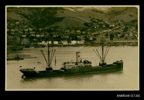 Photograph of the cargo ship NGAKUTA