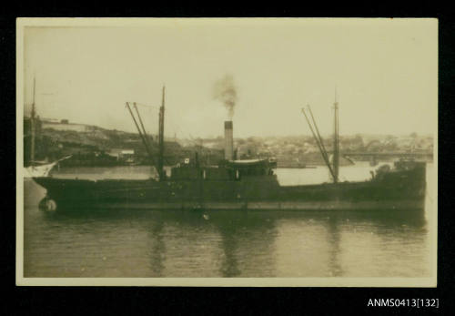 Photograph of the cargo ship INGA