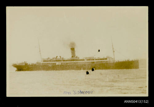 Photograph of the passenger ship SONOMA