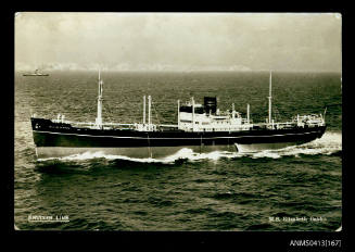 Photograph of the passenger/cargo ship ELIZABETH BAKKE