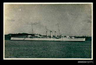 Photograph of the warship HMAS AUSTRALIA